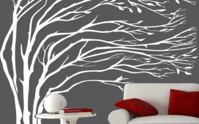 Design abstrait et figuratif